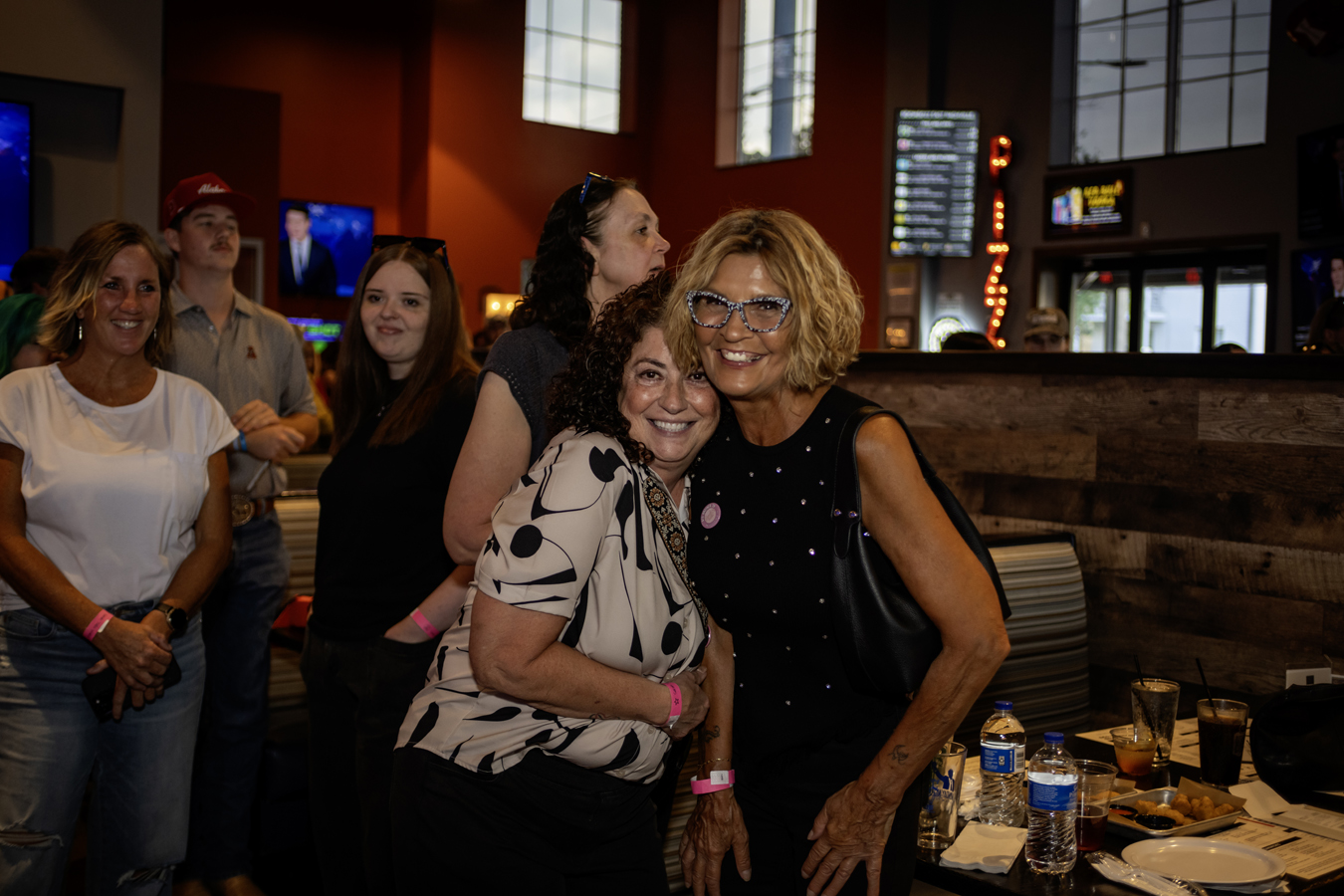 Guests at the Nashville watch party