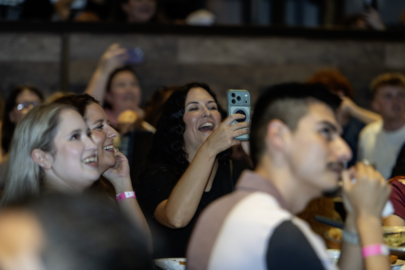 Friends at the Nashville watch party