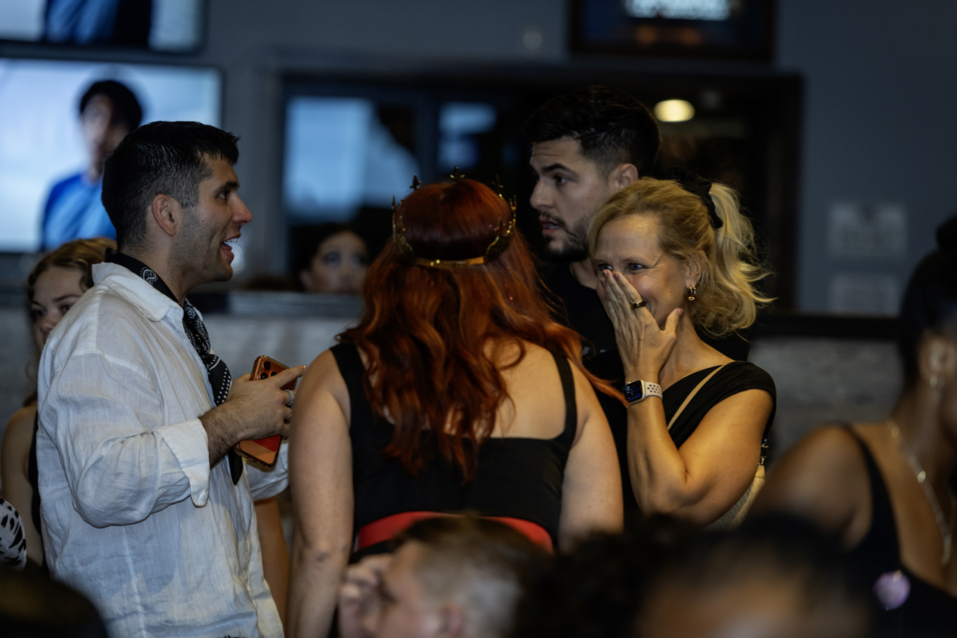 Fans at the Nashville watch party